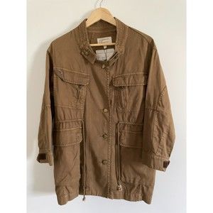 Current/Elliot 0 The Military Parka Green Utility Jacket Fits XS-Small